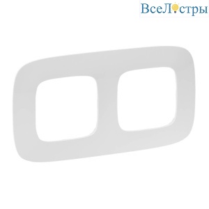 Рамка 2-постовая Legrand Valena Allure Белая 754302
