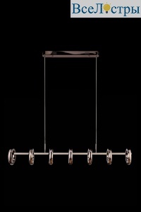 Подвесная люстра Ani LE7710/7L Black Chrome