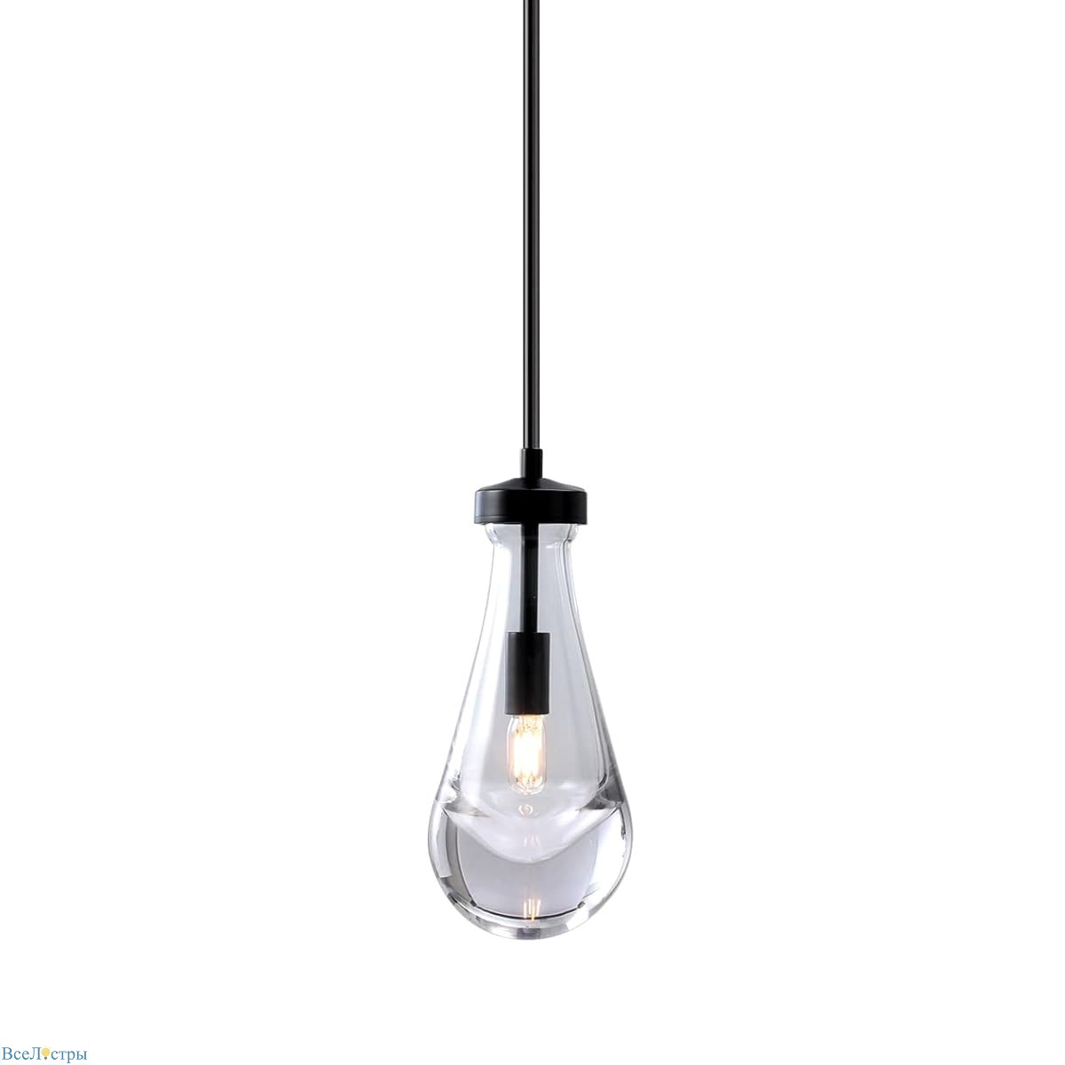 подвесной светильник delight raindrop mt9093-1h black brushed gold