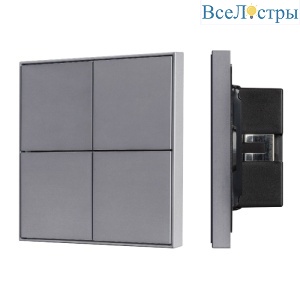Кнопочная панель Arlight KNX-304-23-IN Grey BUS, Frame 038402
