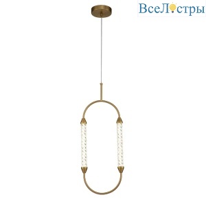 Подвесной светодиодный светильник Indigo Ellisse 14005/1PGold V000028L