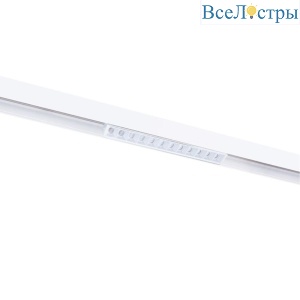 Трековый светодиодный светильник Arte Lamp Linea A4674PL-1WH