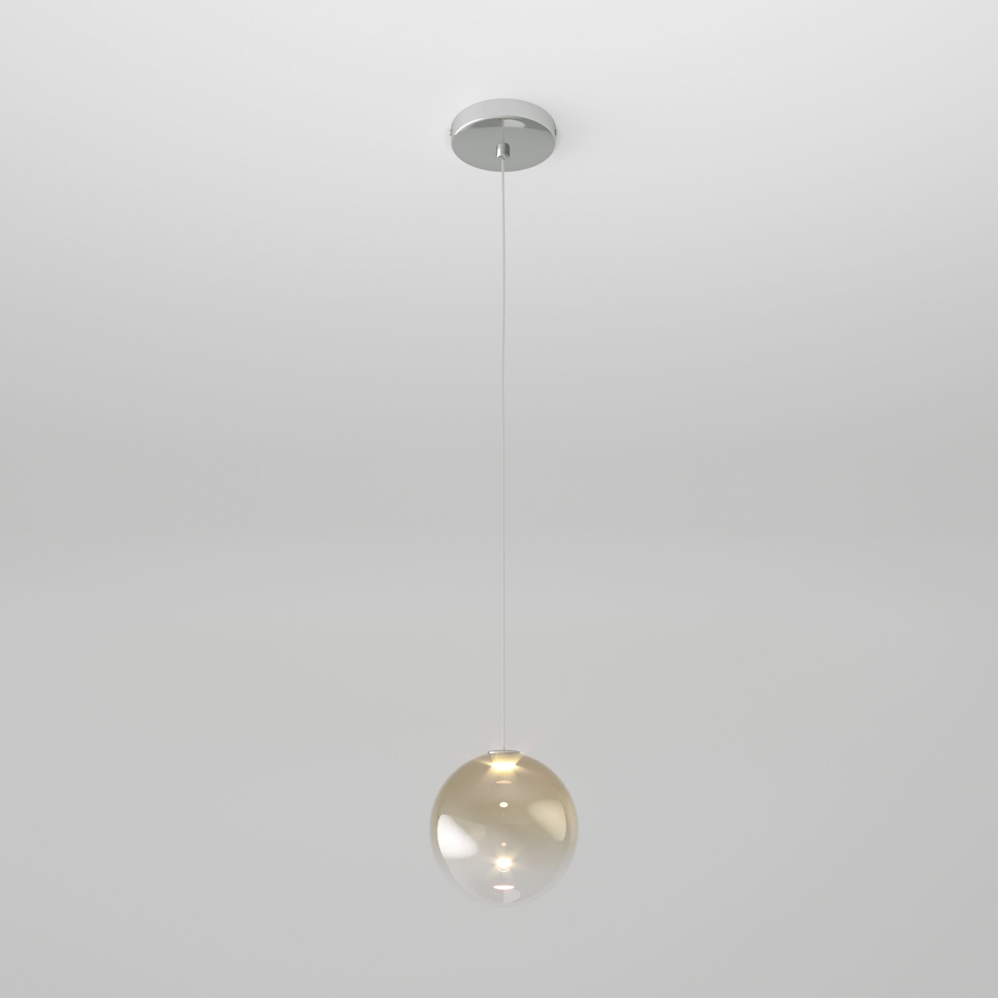 подвесной светильник eurosvet wonder 50232/1 led янтарный a058637