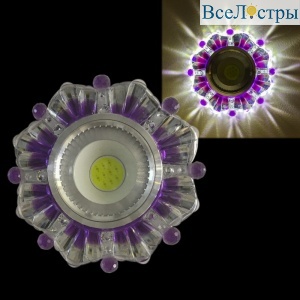 Встраиваемый светильник Reluce 42235-9.0-001PL MR16+LED3W CL/PP