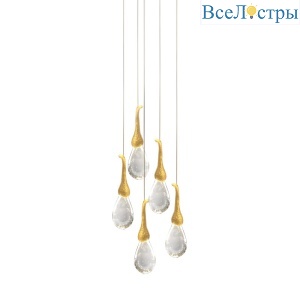 Подвесной светильник Delight Collection Seed OMG07287-5 gold