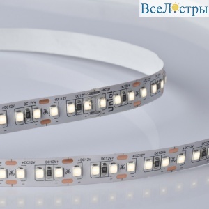 Светодиодная лента Uniel ULS-M14-2835-168LED/m-10mm-IP20-DC12V-14W/m-5M-4000K PROFI катушка в герметичной упаковке