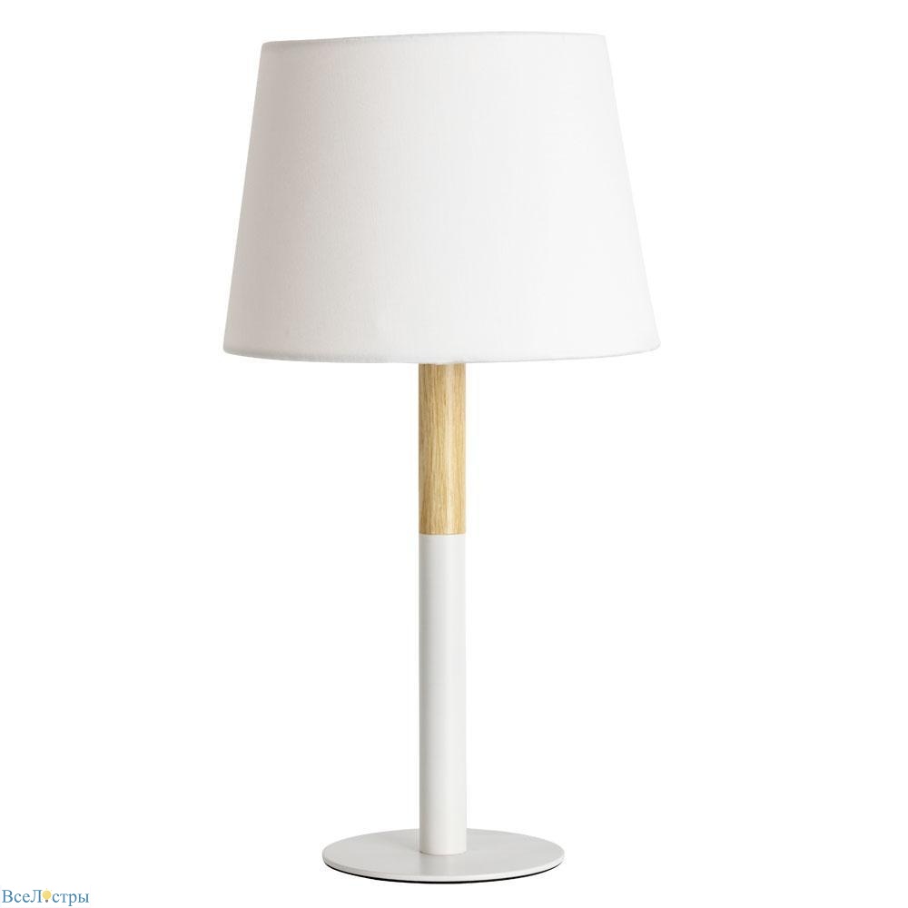 настольная лампа arte lamp connor a2102lt-1wh