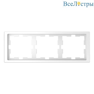 Рамка 3-постовая Schneider Electric Merten D-Life MTN4030-6535
