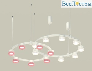 Комплект подвесного светильника Ambrella Light Techno Ring XR92081310 (A9208x2, C9241, C9236, N8480, N8486)