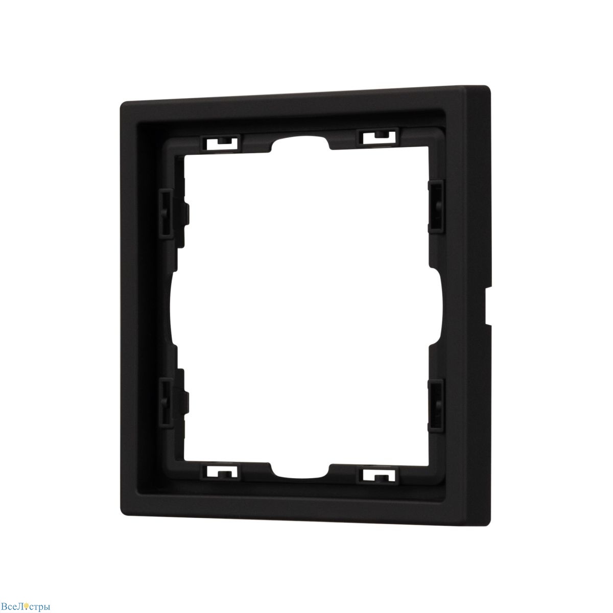 рамка пластиковая arlight frm-nobe-sfpl-1-bk 054212