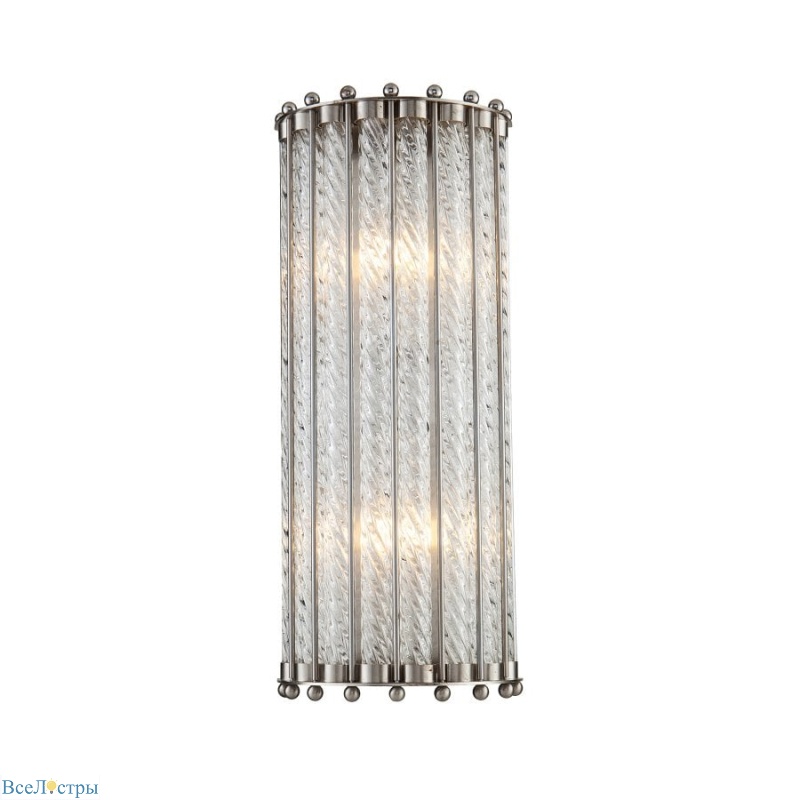 настенный светильник delight collection tiziano kg0907w-2 nickel