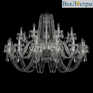 Подвесная люстра Bohemia Ivele 1402/16+8/460 Ni
