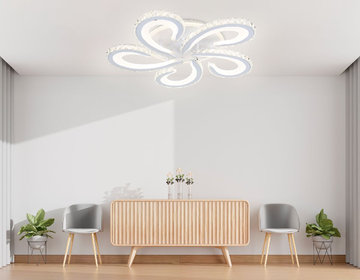 потолочная люстра ambrella light acrylica ice fa1703