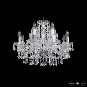 Подвесная люстра Bohemia Ivele Crystal 1403/8+4/195 Ni