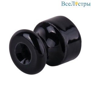 Комплект изоляторов без винта 50 шт. Werkel Ретро черный W6431308 4690389166181