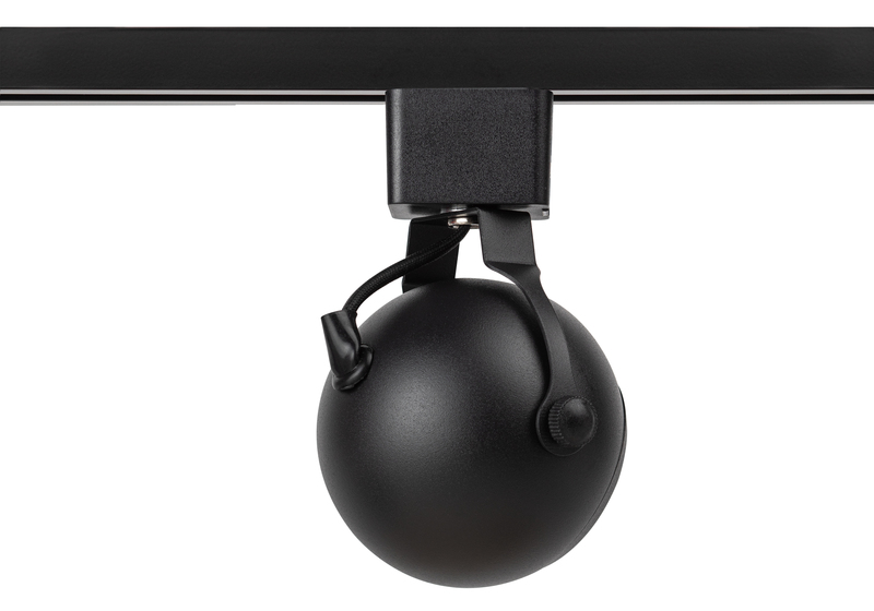 трековый светильник эра tr35-gu10 bk б0053296