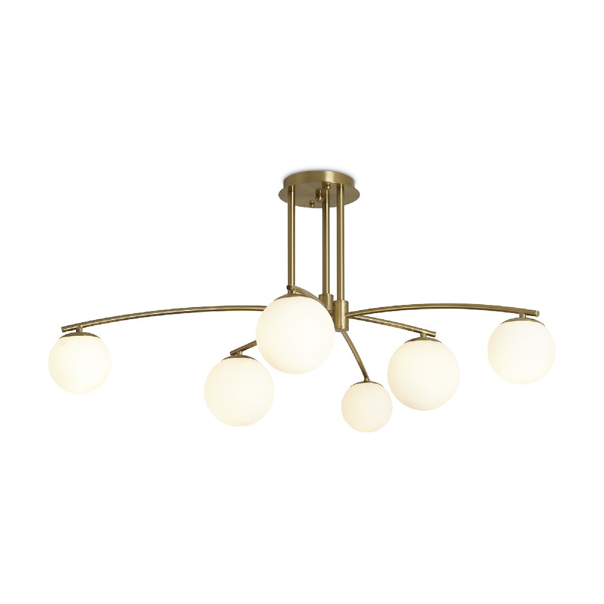 потолочная люстра freya hanger fr5443cl-06bs