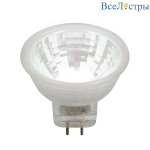 Лампа светодиодная (UL-00001703) Uniel GU4 3W 4000K прозрачная LED-MR11-3W/NW/GU4/220V GLZ21TR