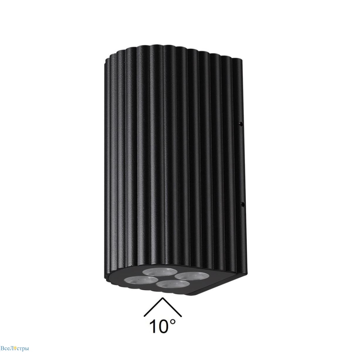 уличный настенный светильник odeon light nature glenn 7127/14wl