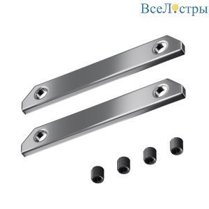 Соединитель прямой для профиля TRA034MP-2S-1 (2 шт. + 4 винта) Maytoni Technical Exility TRA034C-MP-1