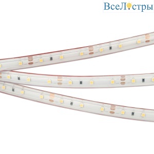 Светодиодная лента герметичная Arlight RTW-PS-A60-10mm 12V Day4000 (4.8 W/m, IP67, 2835, 5m) 021100(2)