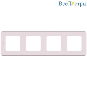 Рамка четырехместная Legrand Inspiria 673964