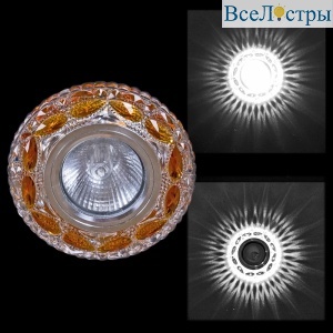 Встраиваемый светильник Reluce 00757-9.0-001CN MR16+LED3W CL+TEA