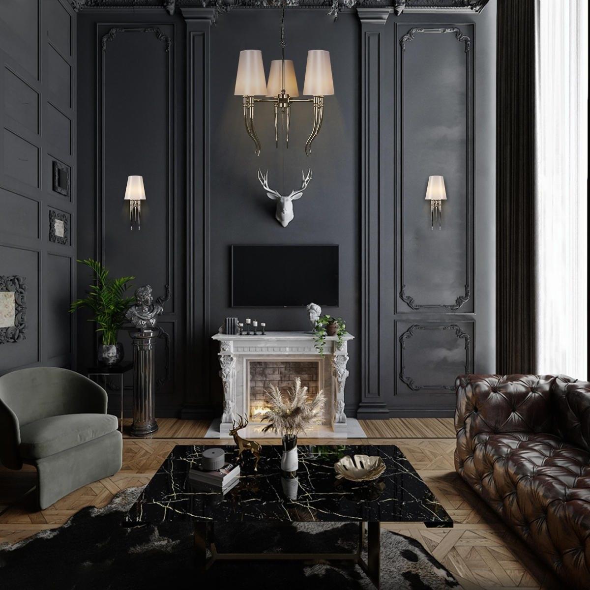 подвесная люстра loft it brunilde 10207/6 chrome