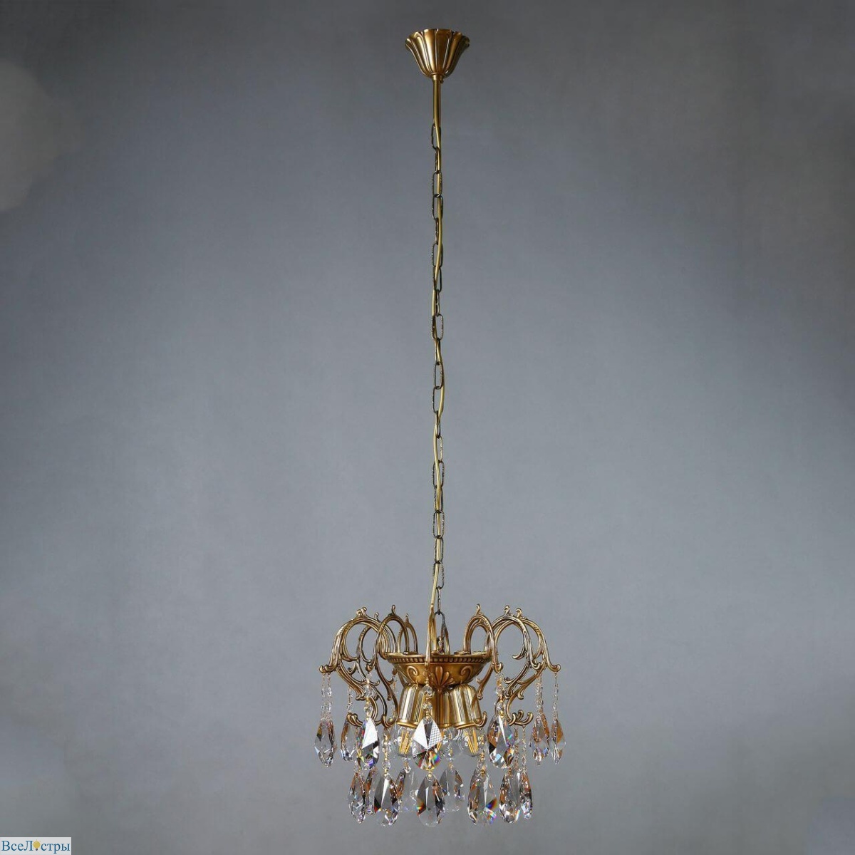 подвесная люстра ambiente alicante 8888/3 cl ab tear drop