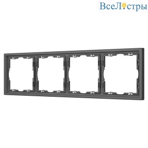 Рамка пластиковая Arlight FRM-NOBE-SFPL-4-GR 054226