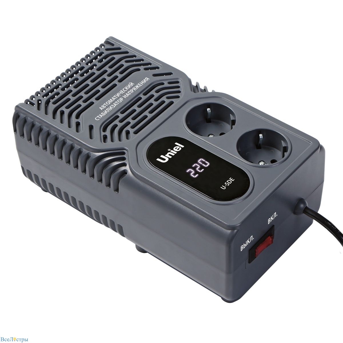 стабилизатор напряжения uniel constant u-sde 1000w ul-00012767