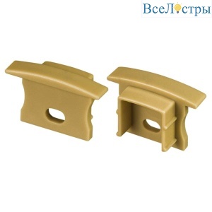 Заглушка с отверстием Arlight ARH-Line-2315-F Gold 040002