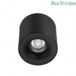 Потолочный светодиодный светильник iLedex Metrica 108-7W-D80-3000K-24DG-BK