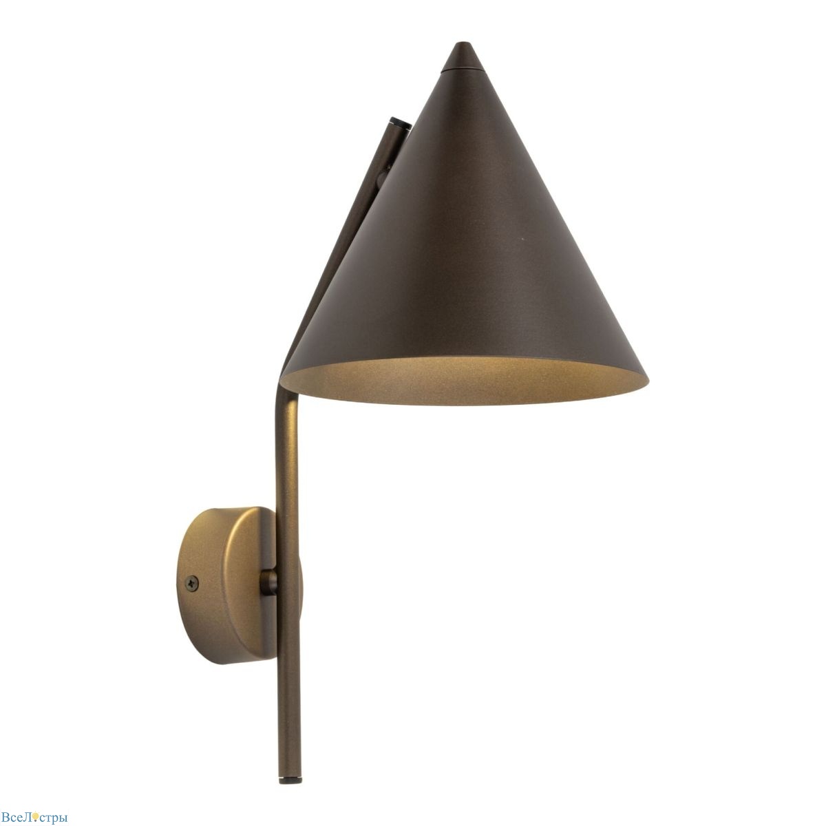 бра tk lighting 11088 cono brown a070964