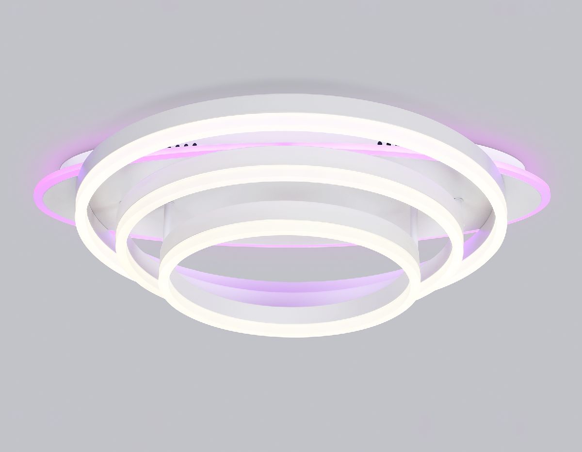 потолочная люстра ambrella light disk fa8522