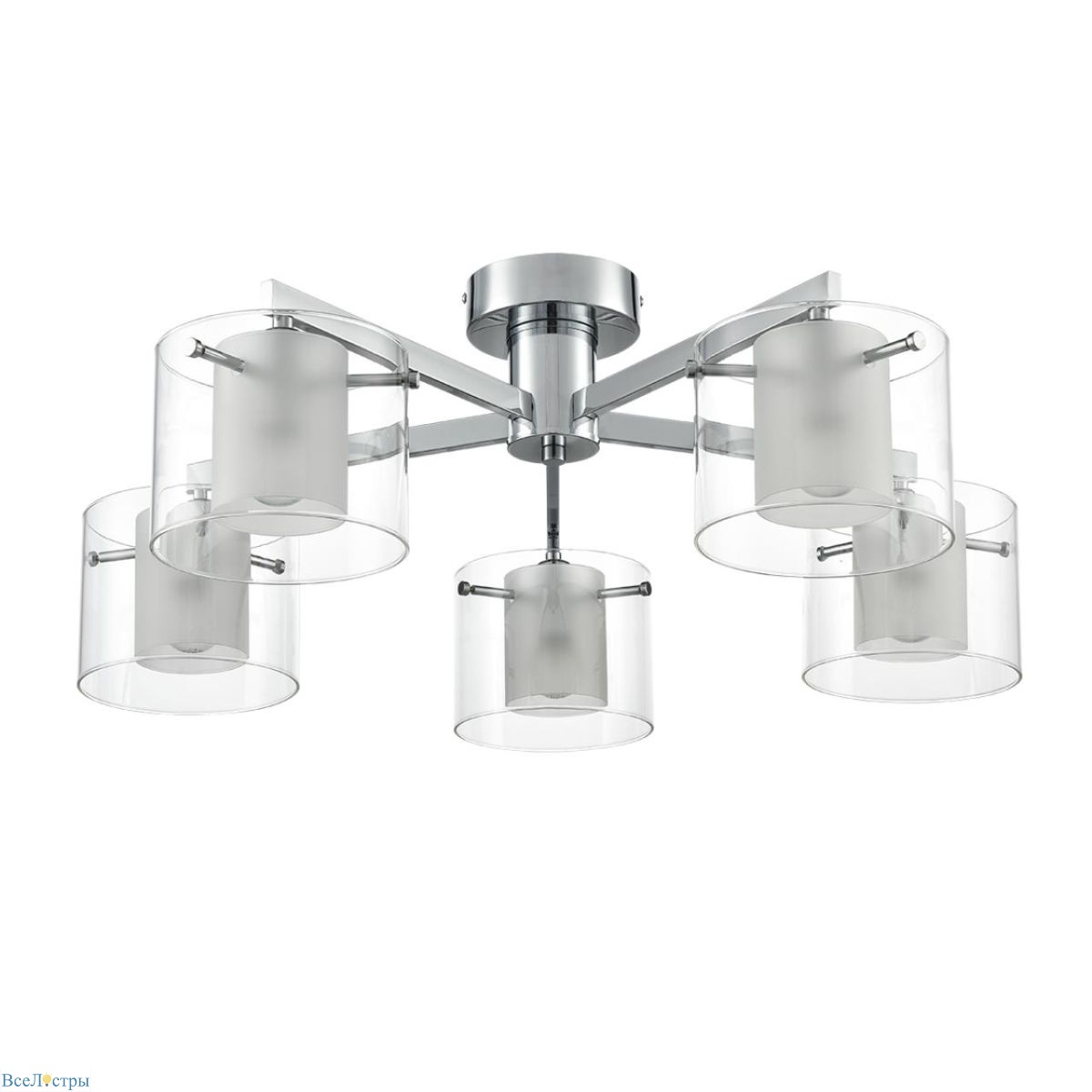 потолочная люстра lumion moderni verdi 8261/5c