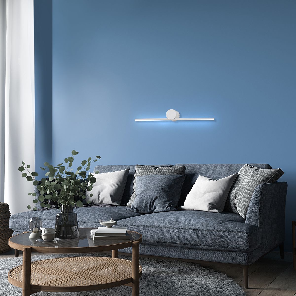 настенный светильник escada line 10291/1led white