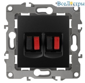 Розетка аудио двойная Эра 12-3112-05 Б0027465
