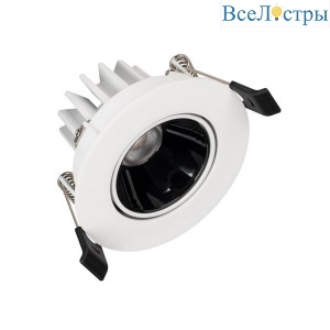 Встраиваемый светодиодный светильник Arlight MS-Forecast-Built-Turn-R82-8W Warm3000 035448