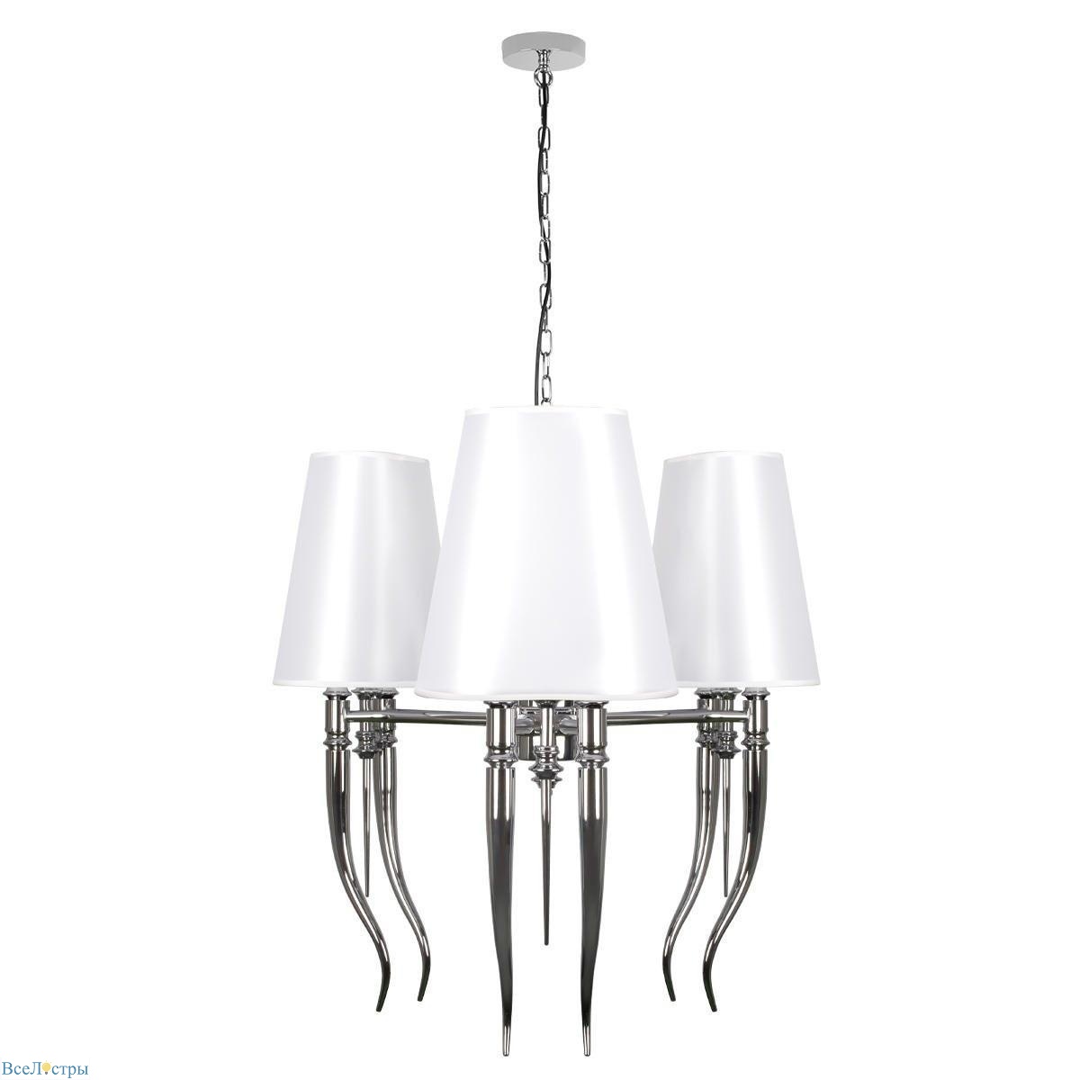подвесная люстра loft it brunilde 10207/6 chrome