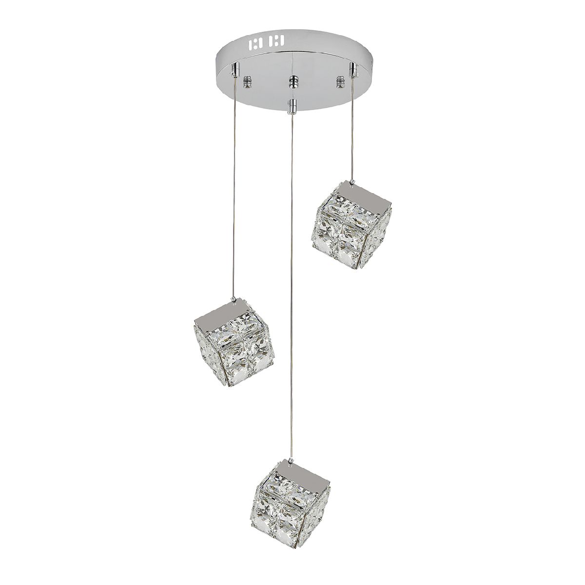подвесной светильник indigo radioso 12048/3p chrome v000136l