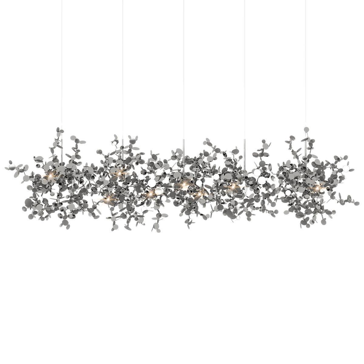 подвесной светильник loft it spark 10101/5 chrome