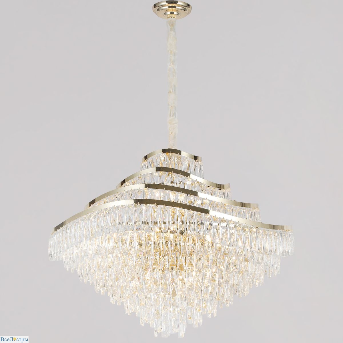 подвесная люстра illumico il5083-800pzf-25 gd elite