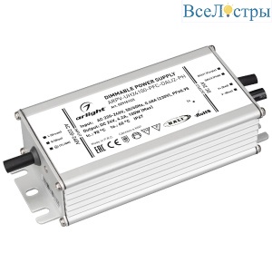 Блок питания Arlight ARPV-UH24100-PFC-DALI2-PH (24V, 4.2A, 100W, IP67) 029151(2)