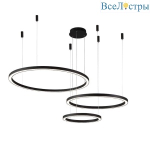 Подвесной светодиодный светильник Crystal Lux Fortuna SP158W Led Black