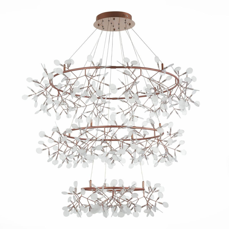 подвесная светодиодная люстра st luce rafina sl379.203.486