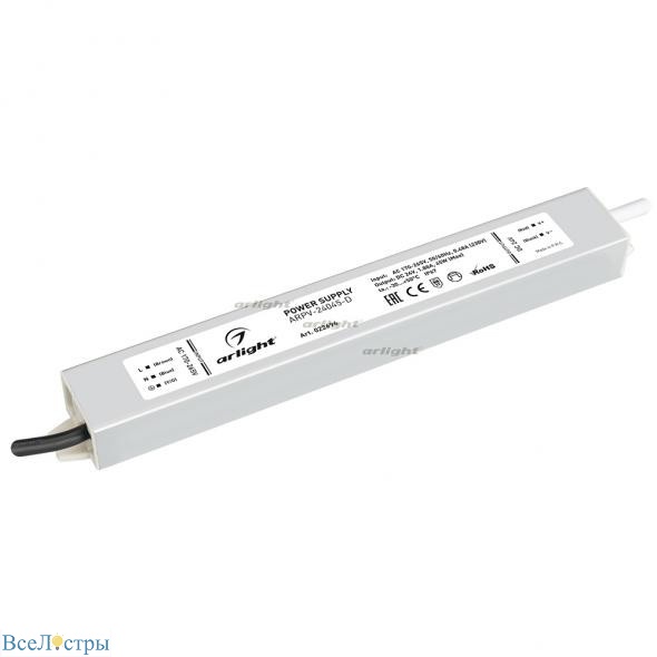 блок питания для светодиодной ленты arlight  022696