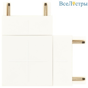 Коннектор угловой Эра TRM-S5-CC WH Б0059023