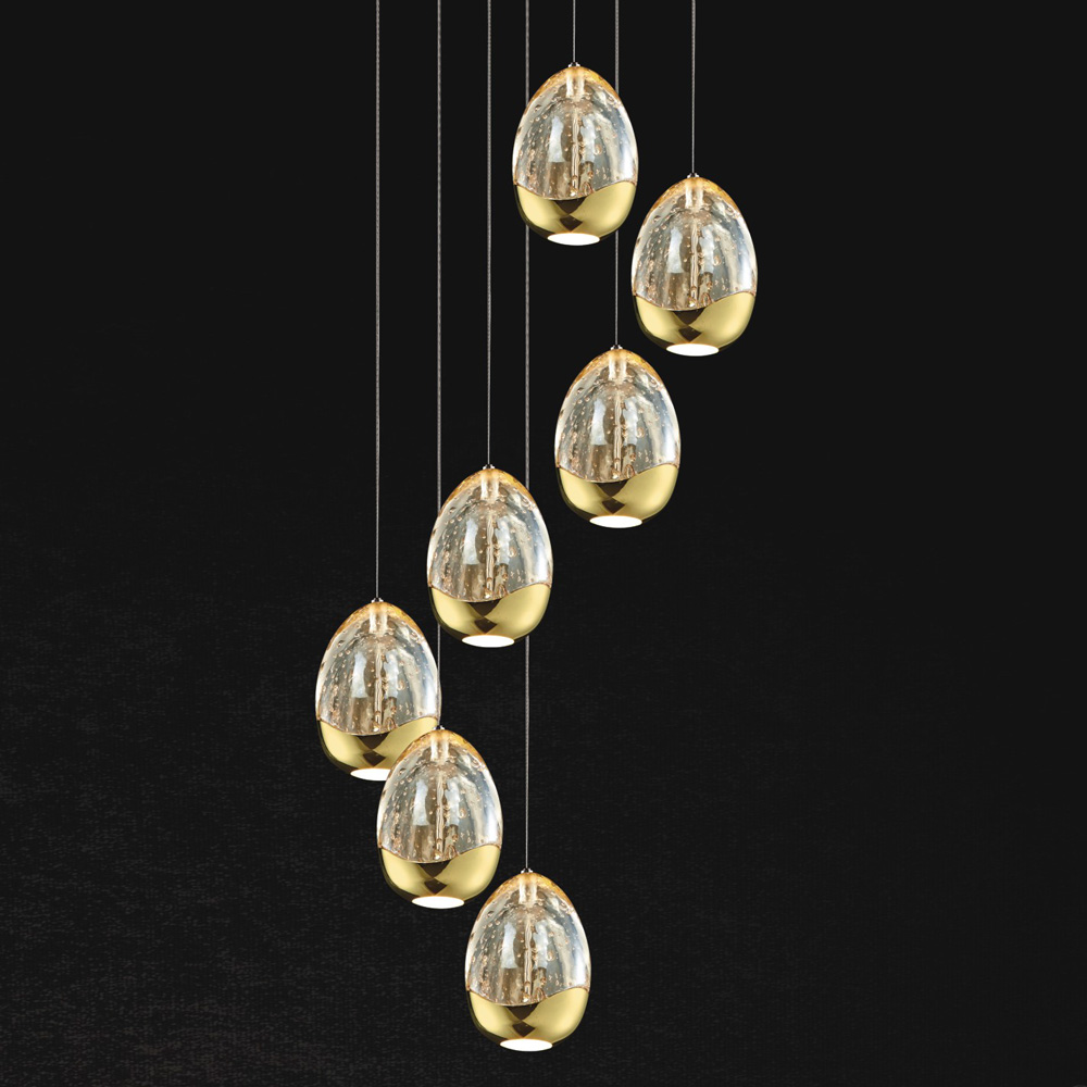 каскадная люстра delight collection terrene md13003023-12a gold