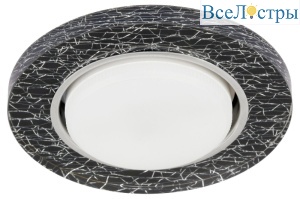 Встраиваемый светильник Эра DK LD51 WH/BK Б0057464